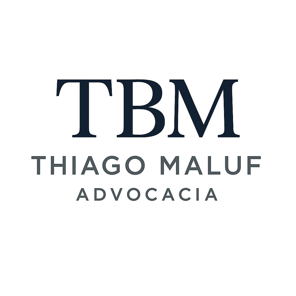 Dr. Thiago Barbosa Maluf Advocacia Logo